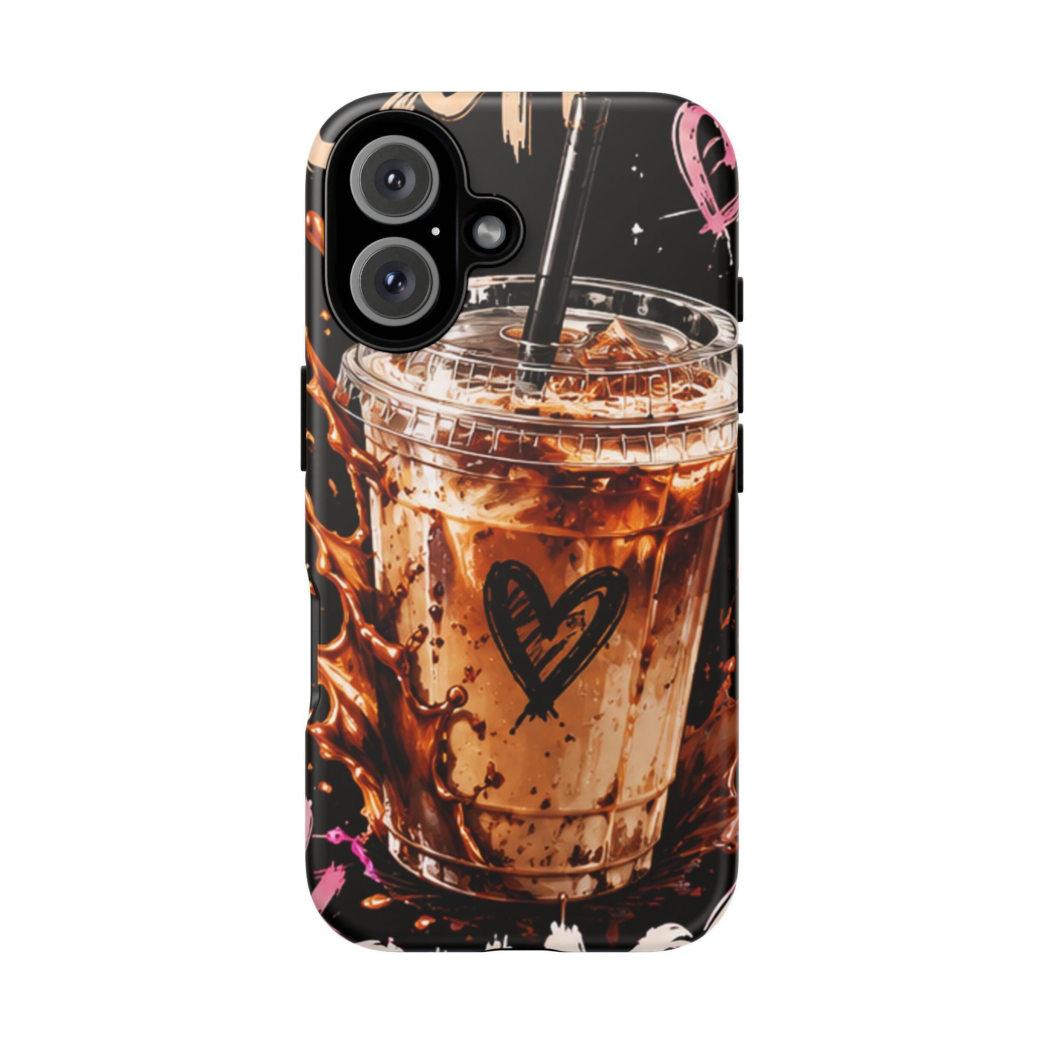 Iced Coffee Phone Case – 'Iced Coffee latte: Stylish Protective Case