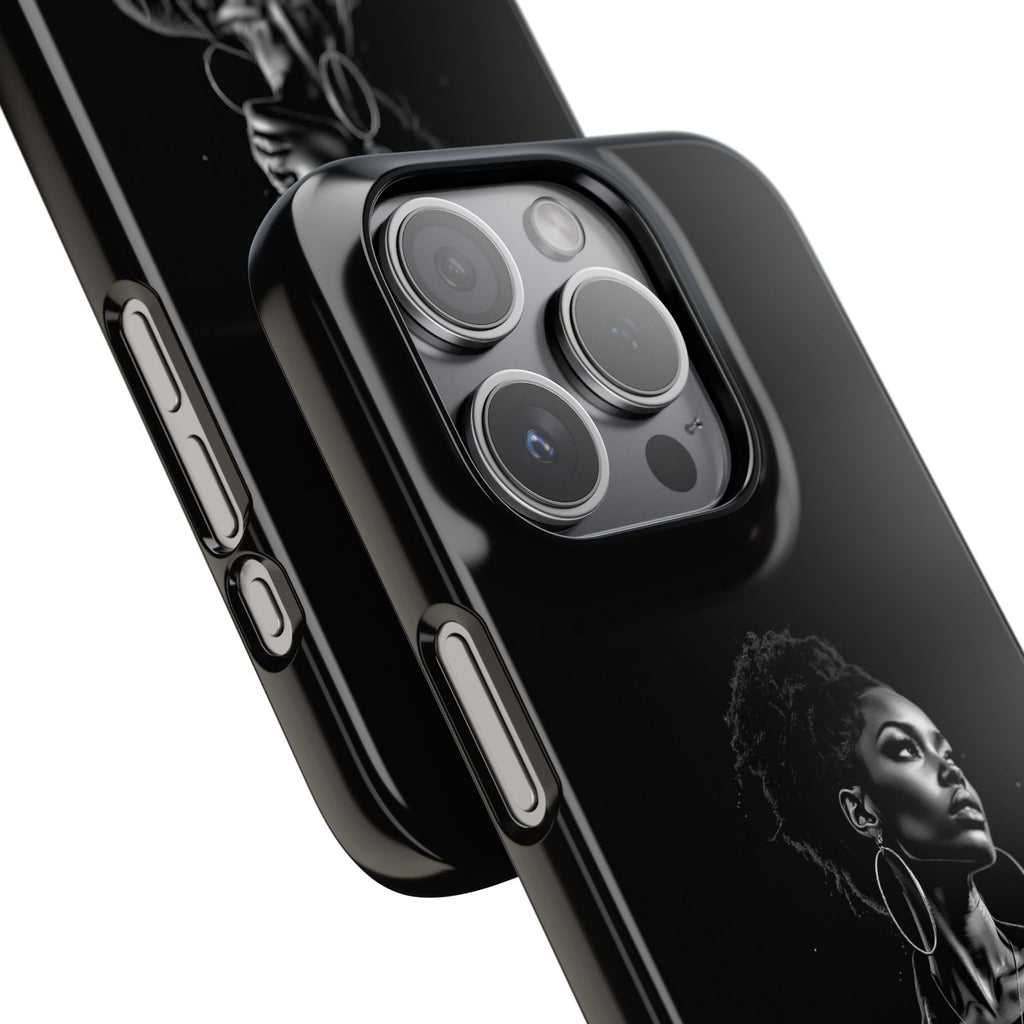 Phone Case — "Long Haul Loyalty" Black Portrait Snap Case