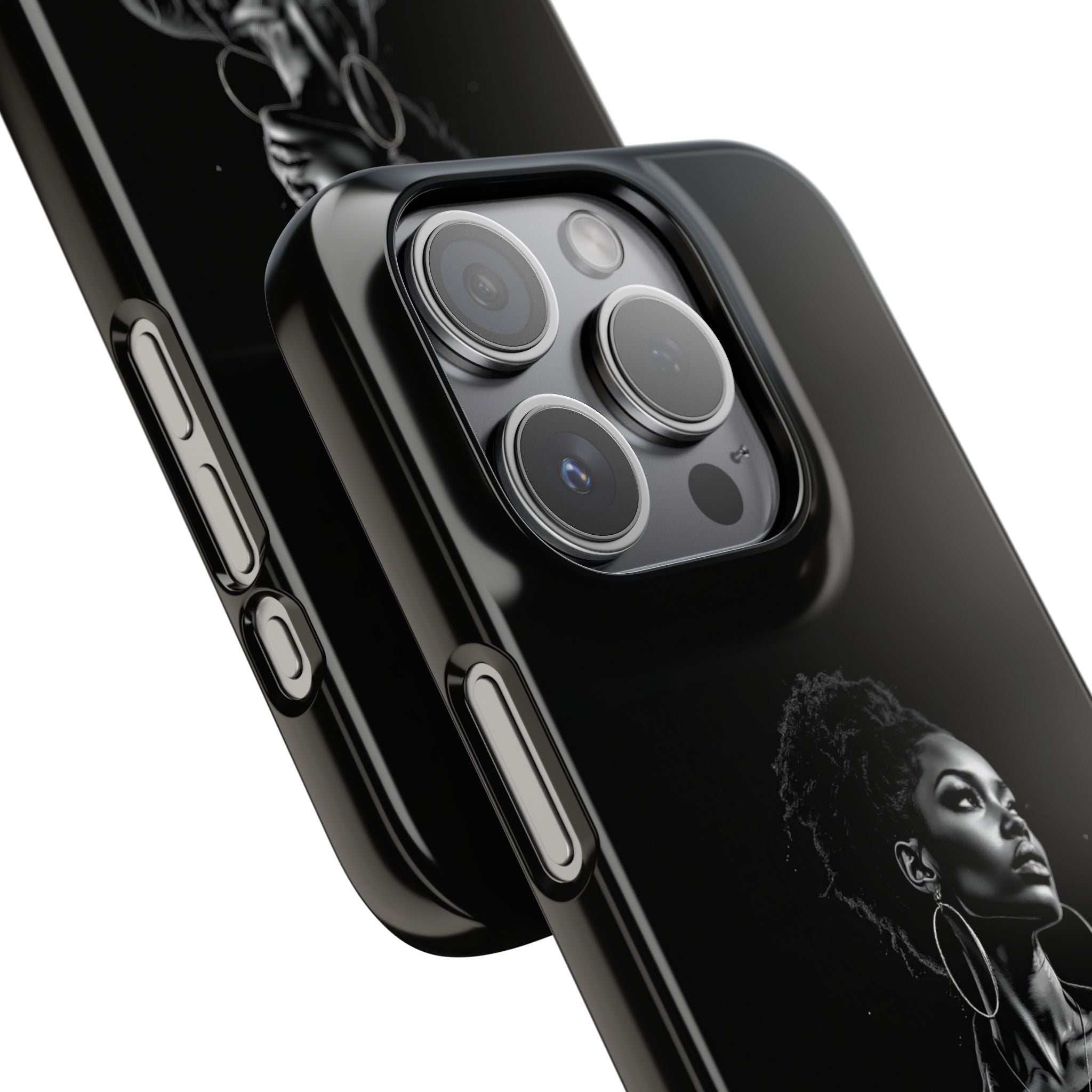 Phone Case — "Long Haul Loyalty" Black Portrait Snap Case