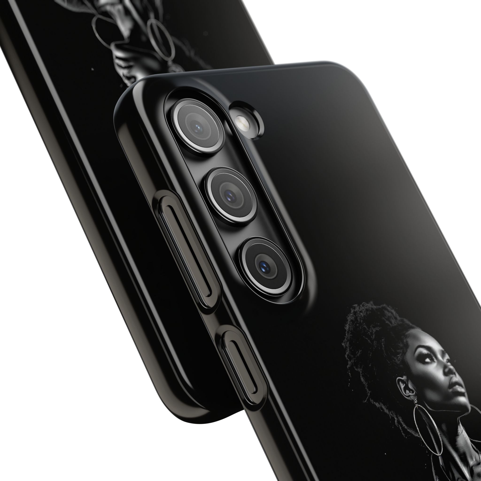 Phone Case — "Long Haul Loyalty" Black Portrait Snap Case