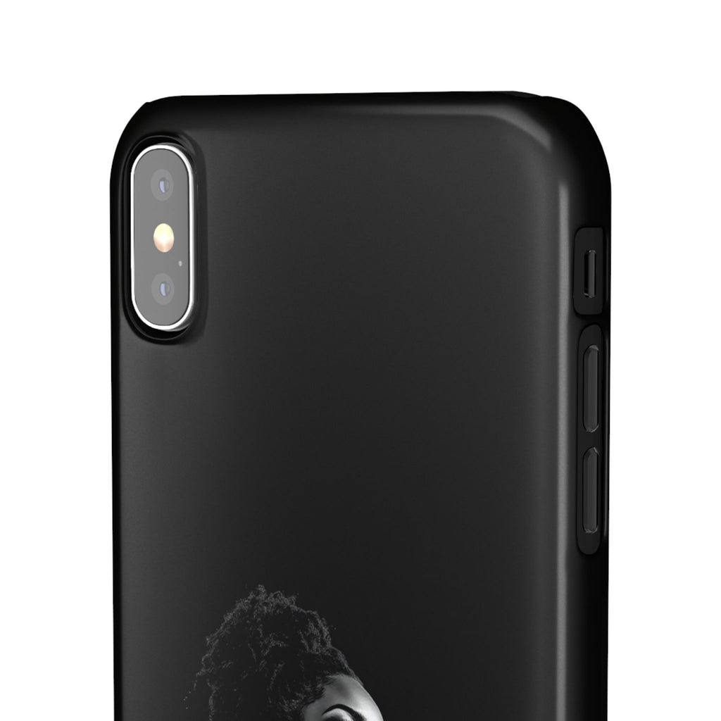 Phone Case — "Long Haul Loyalty" Black Portrait Snap Case
