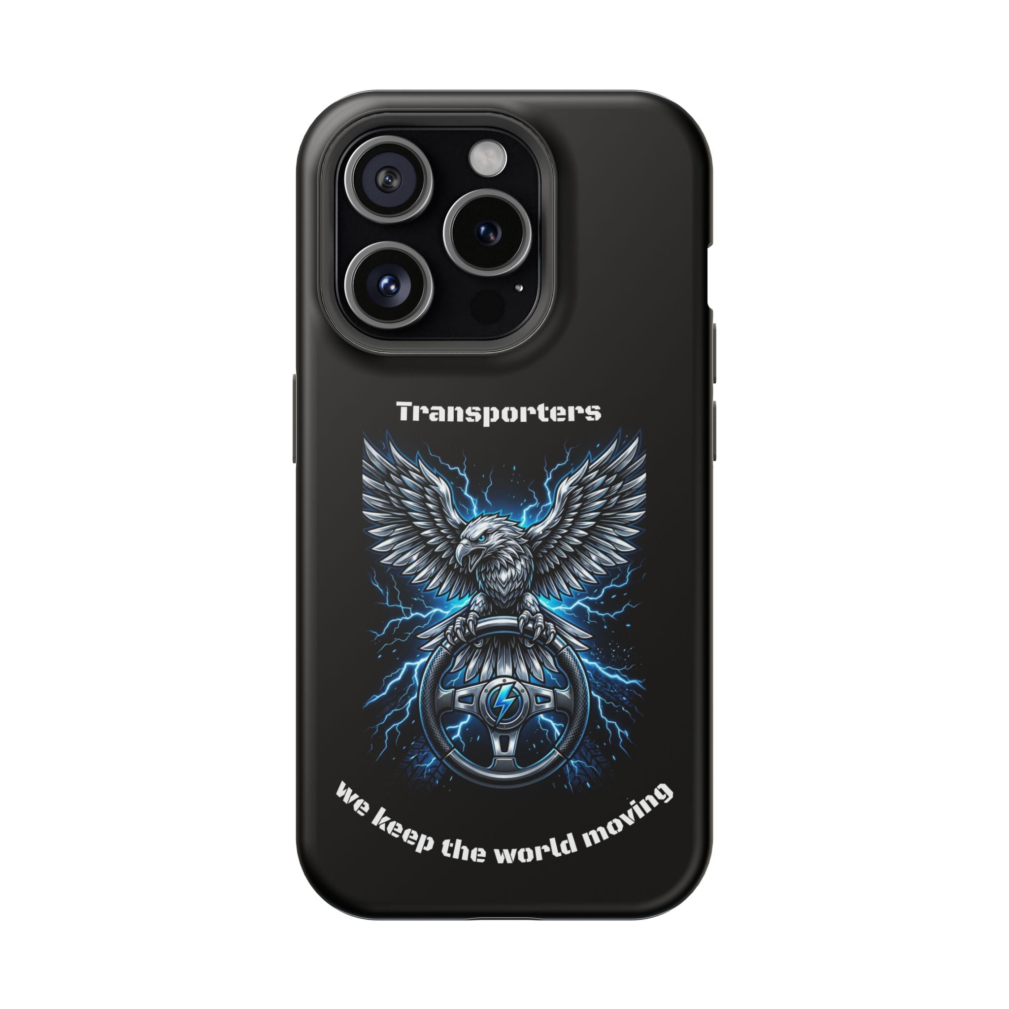 Electric Raven Magnetic Phone Case — Impact‑Resistant Protective Cover