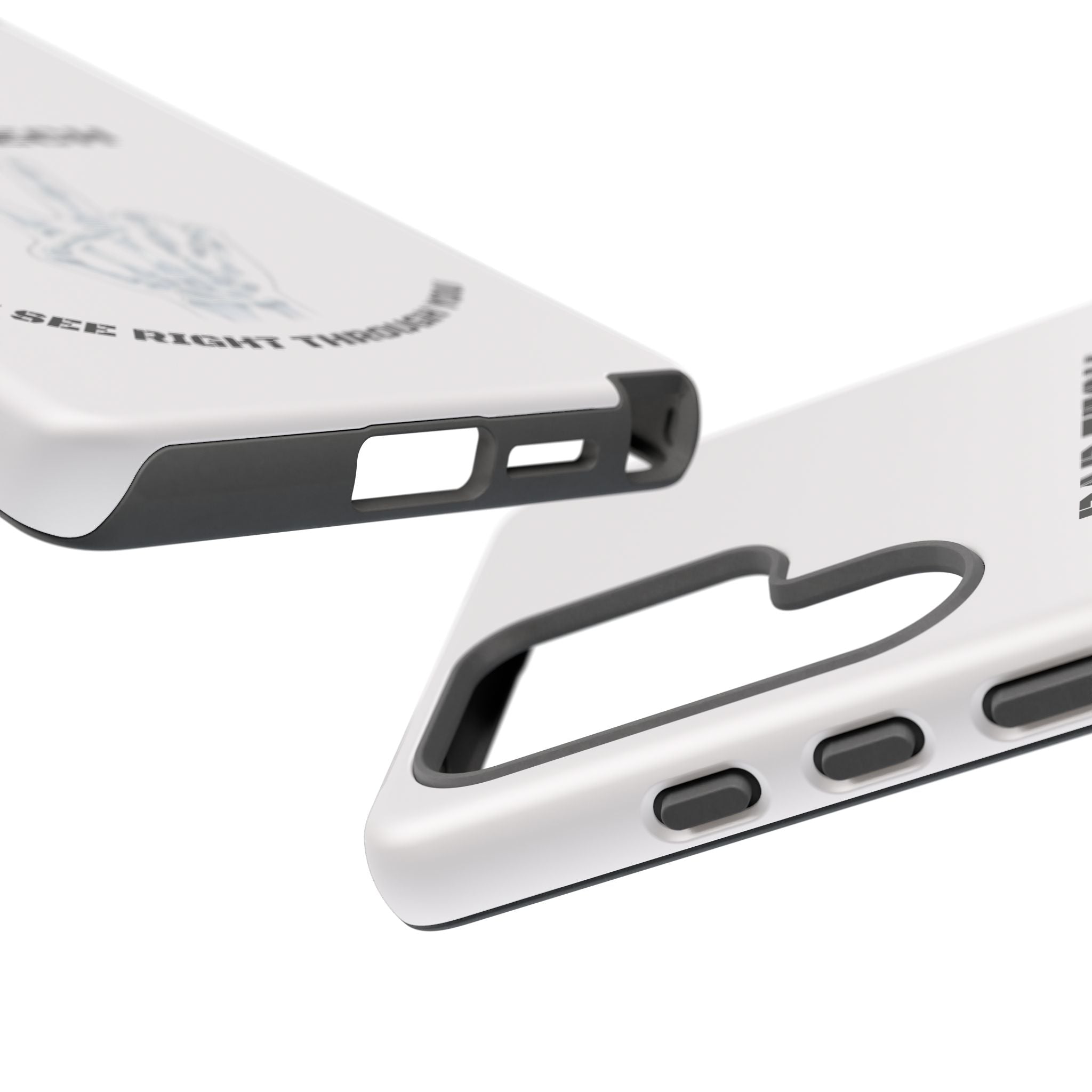 Rad Tech Phone Case — Skeleton Hand "I See Right Through You" X-ray Technician Gift