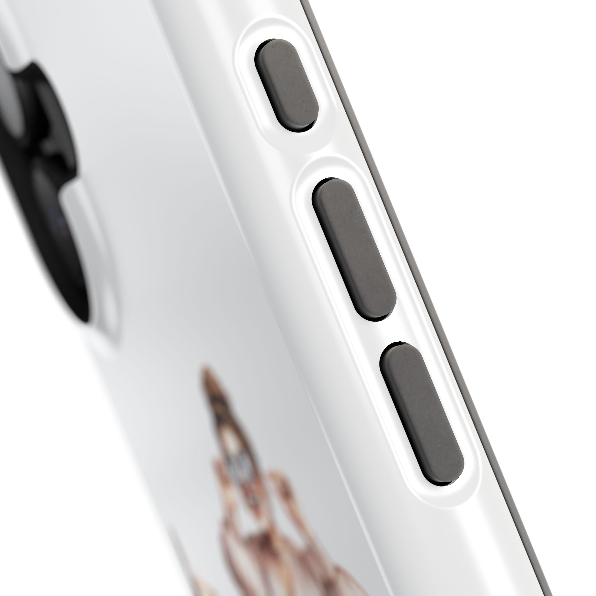 Magnetic Impact-Resistant Case — Luxury Shopper Goddess on Clouds Phone Cover