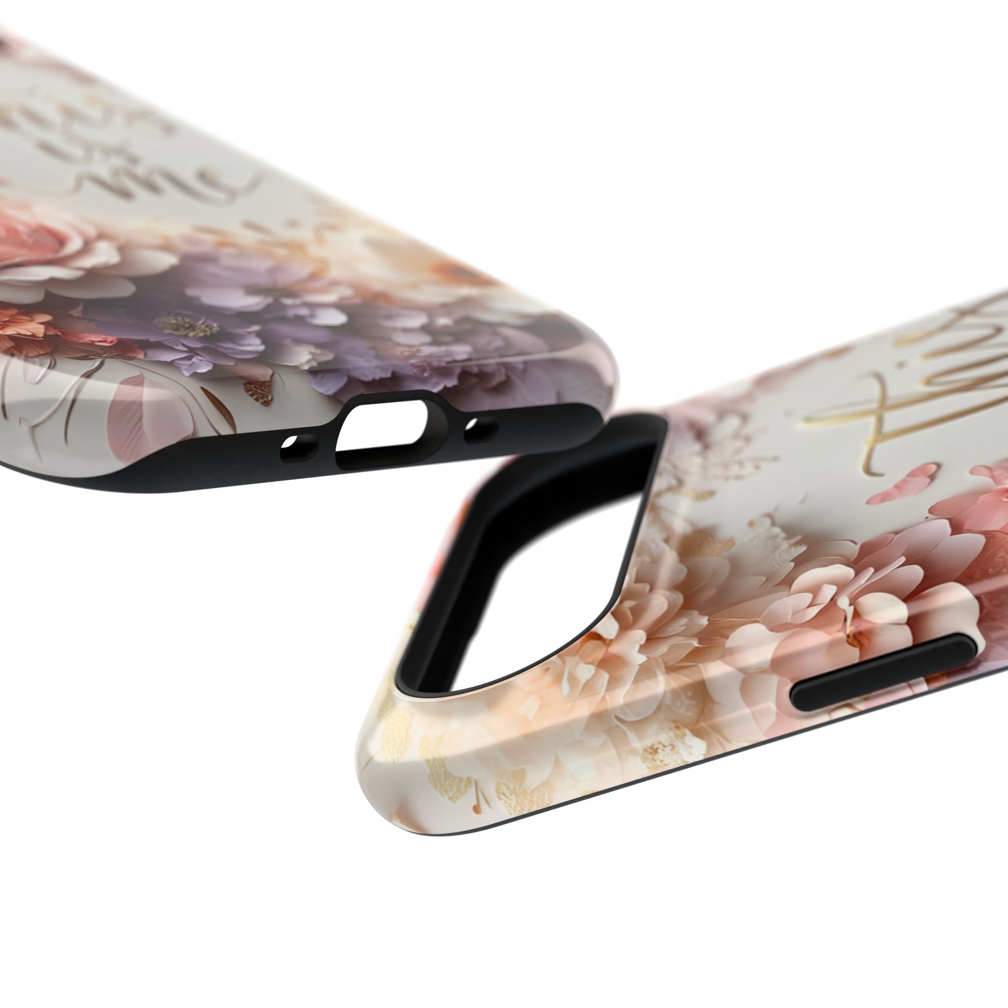 Floral "This Is Me" Phone Case — Impact-Resistant Floral Protective Cover