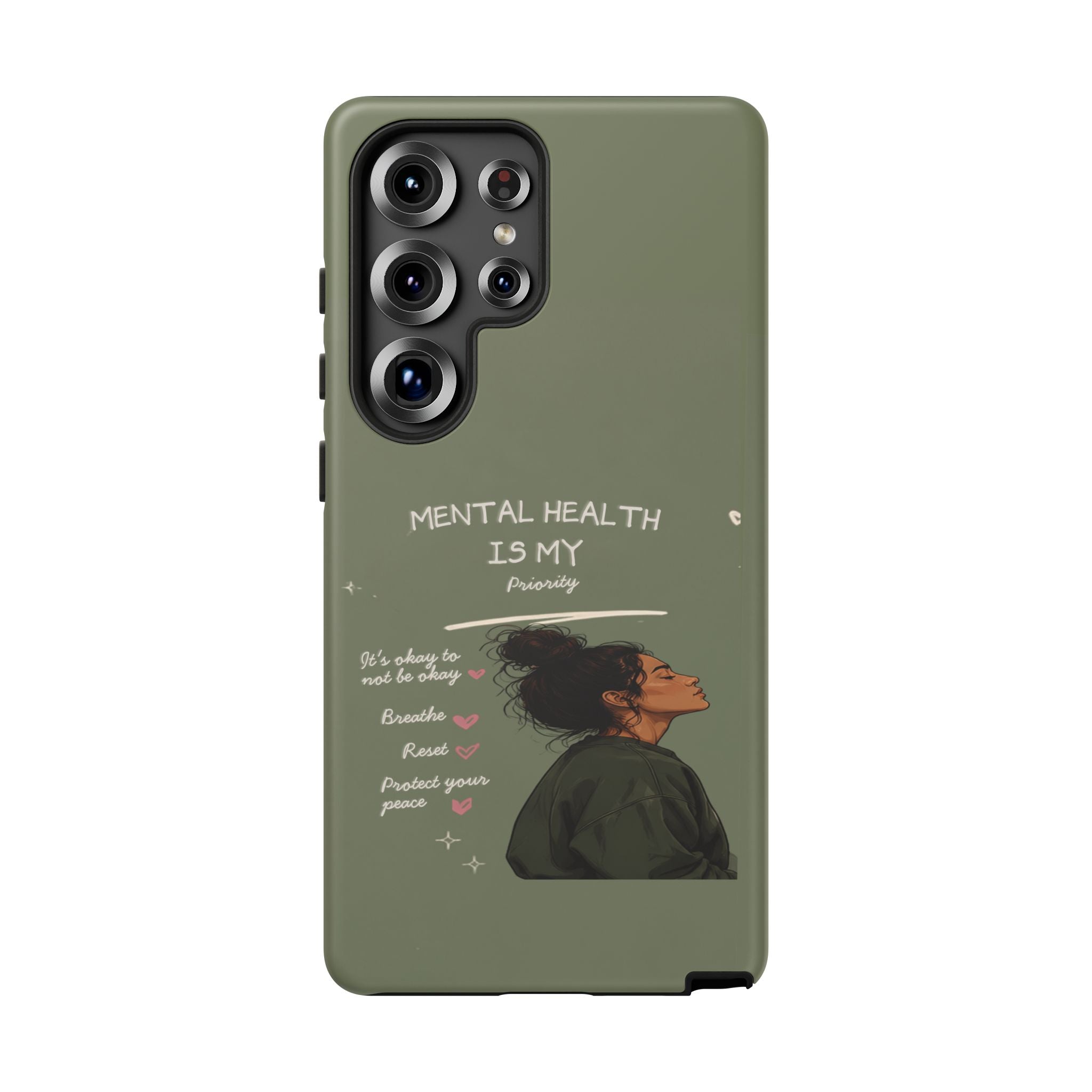 Mental Health Is My Priority Phone Case — Inspirational Protective iPhone Cover