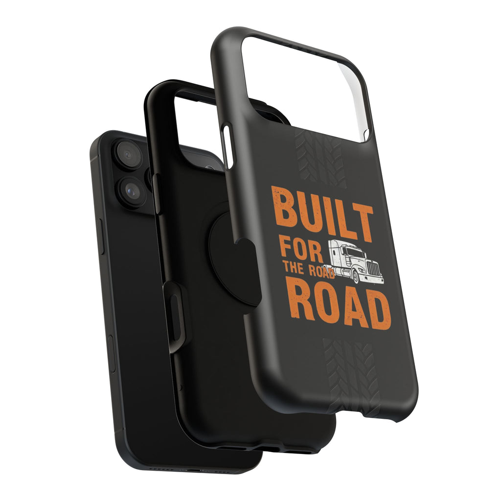 Phone Case — "Built for the Road" Truck Tire-Track Impact-Resistant Case
