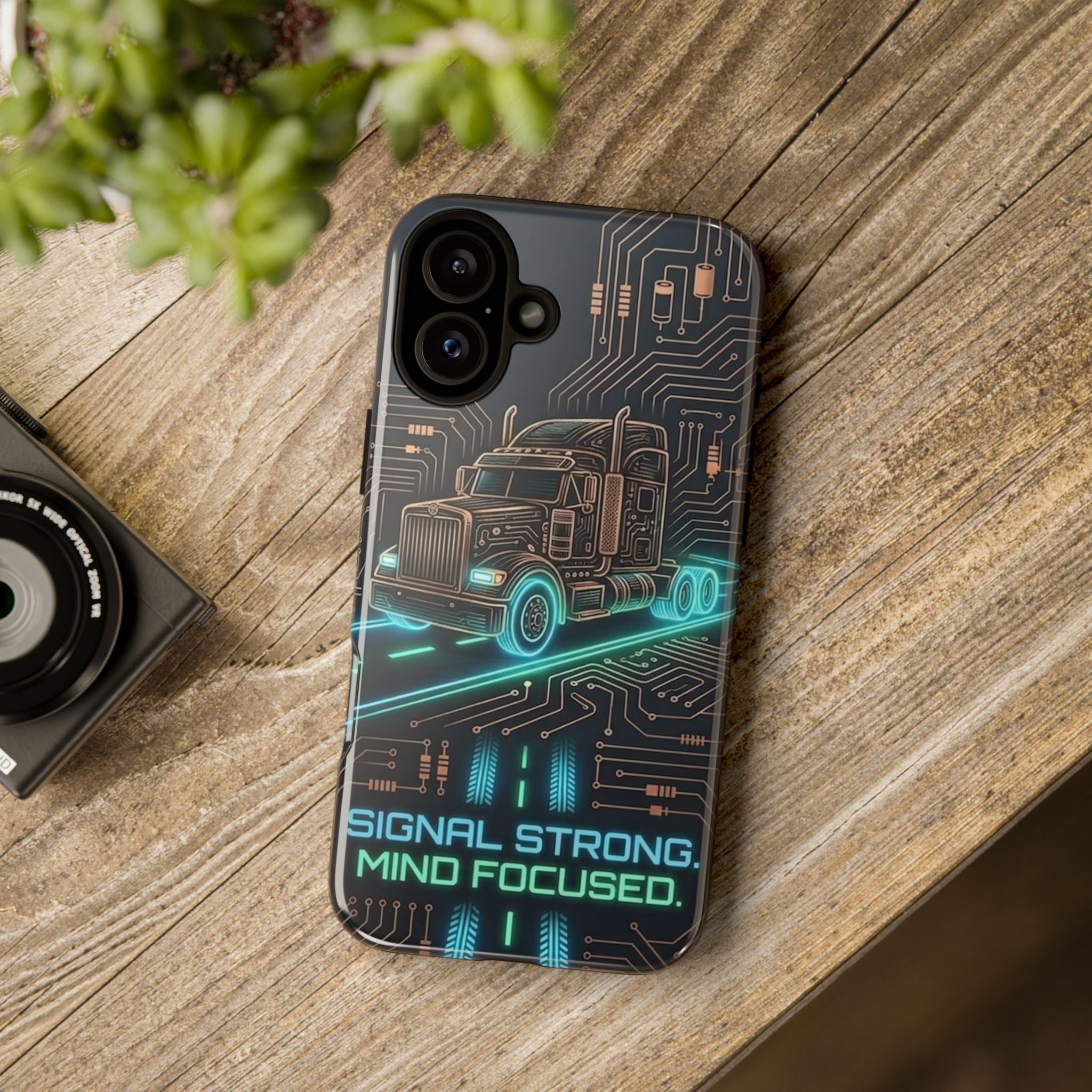 Diesel Warrior Truck Phone Case — Heavy-Duty Trucker iPhone Cover