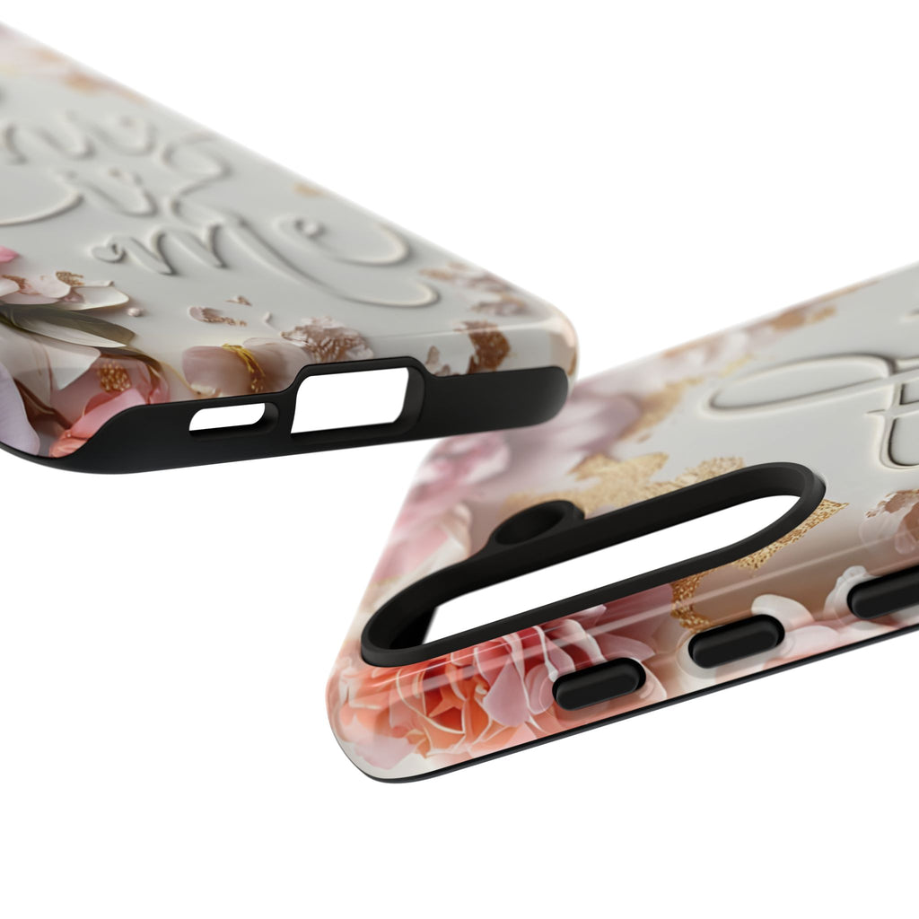 Phone Case — "This Is Me" Floral Tough Case