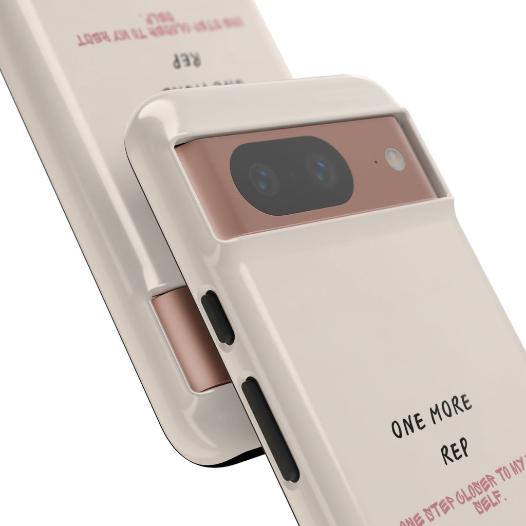 Gym Phone Case — "One More Rep" Workout Duffle & Sneakers Protective Case