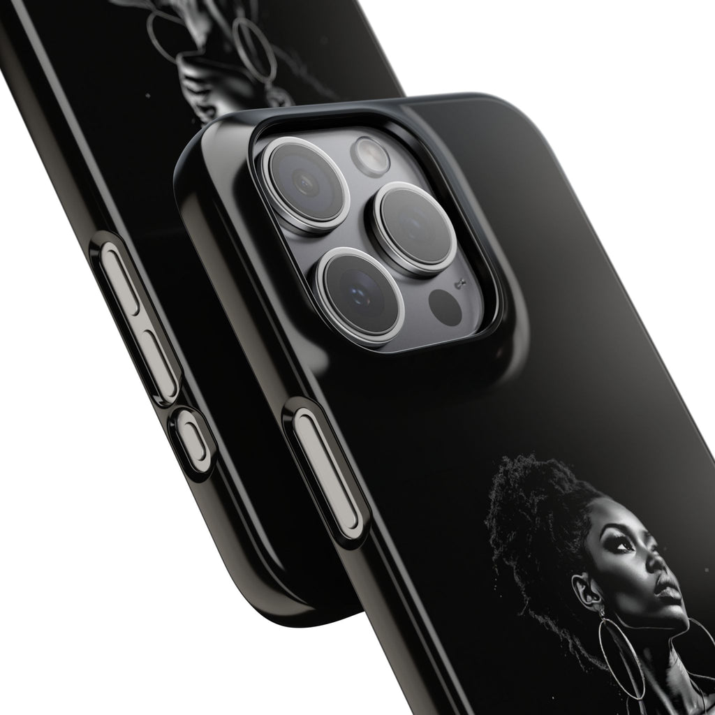 Phone Case — "Long Haul Loyalty" Black Portrait Snap Case