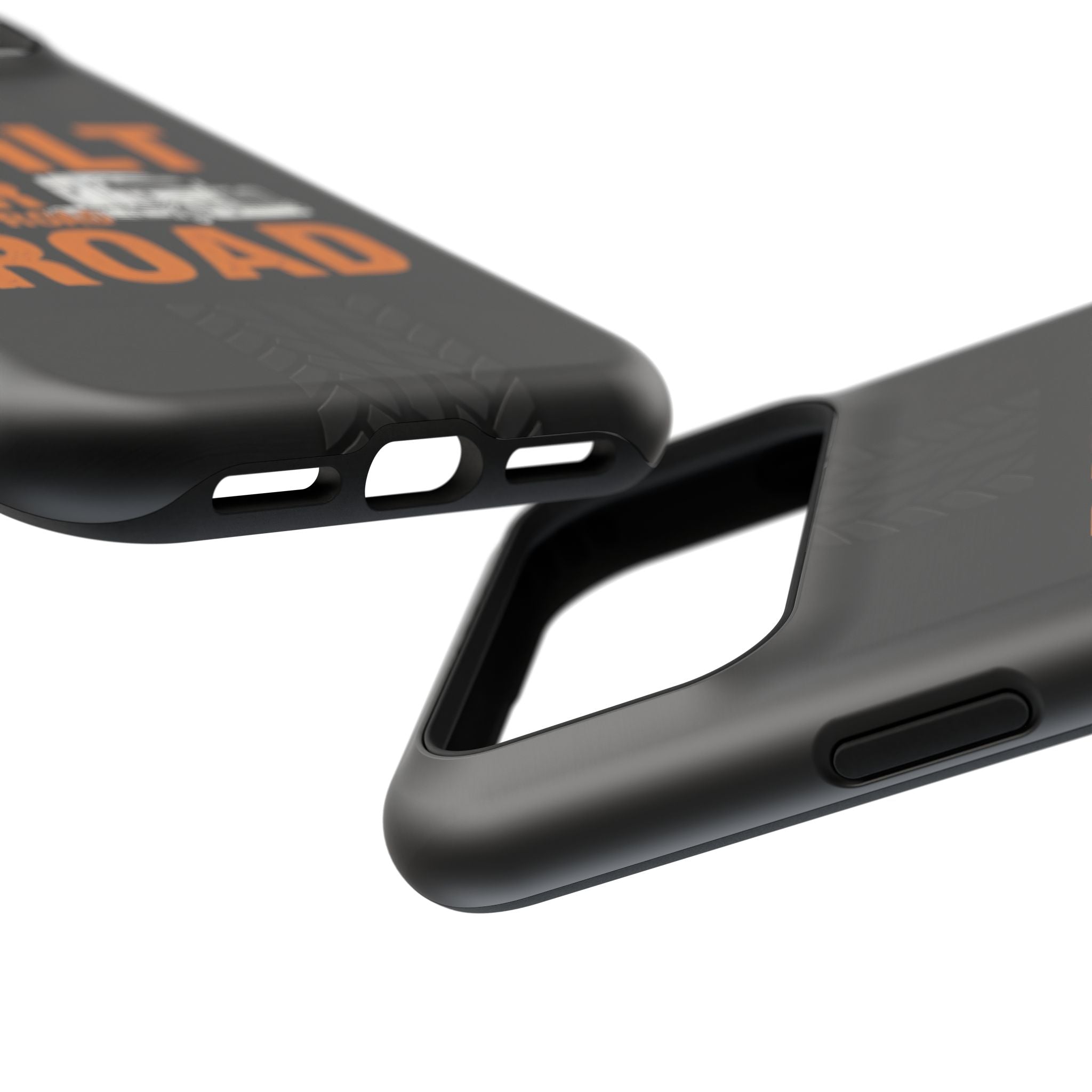 Phone Case — "Built for the Road" Truck Tire-Track Impact-Resistant Case
