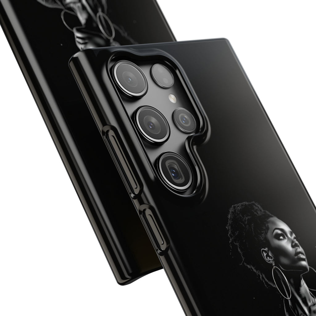 Phone Case — "Long Haul Loyalty" Black Portrait Snap Case