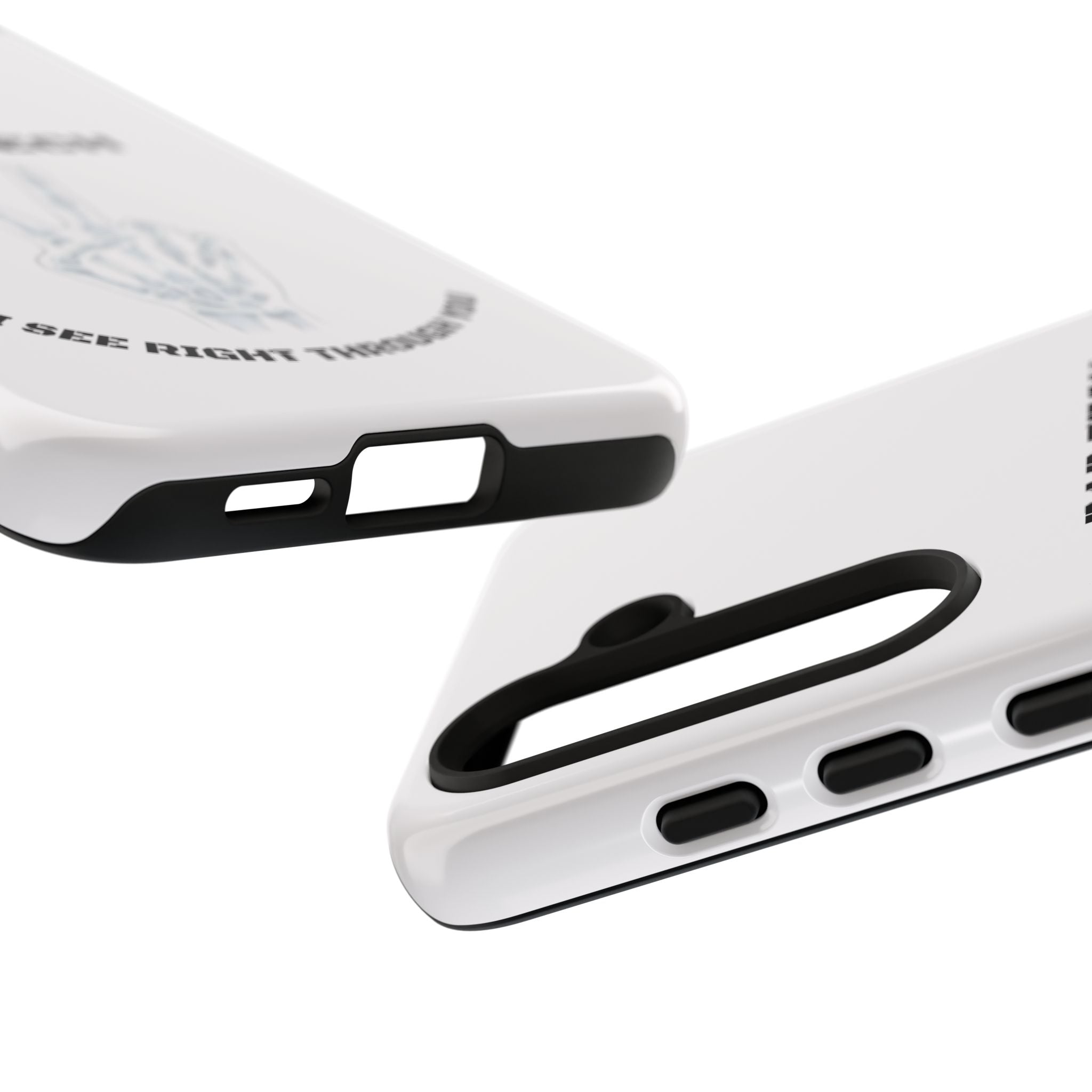 Rad Tech Phone Case — Skeleton Hand "I See Right Through You" X-ray Technician Gift
