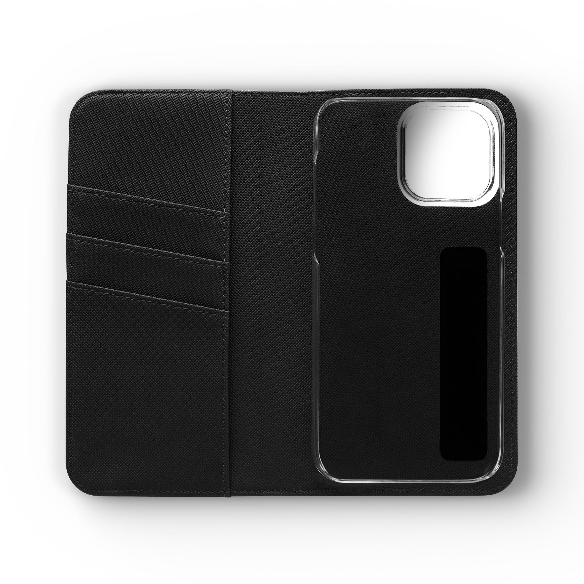 Coffee Quote Flip Phone Case — "Before we begin our conversation, let me grab my coffee."