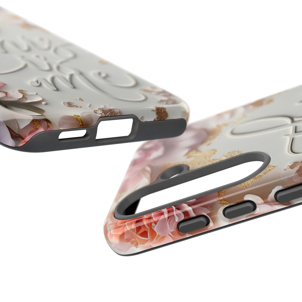 Phone Case — "This Is Me" Floral Tough Case