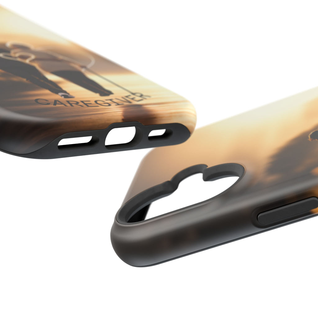 Caregiver Phone Case — Impact-Resistant Protective Case with Heart Design