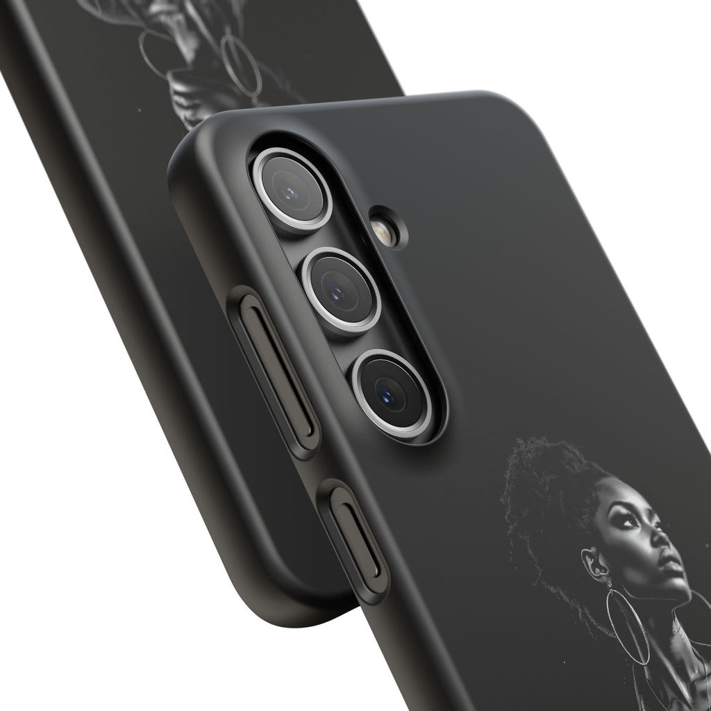 Phone Case — "Long Haul Loyalty" Black Portrait Snap Case
