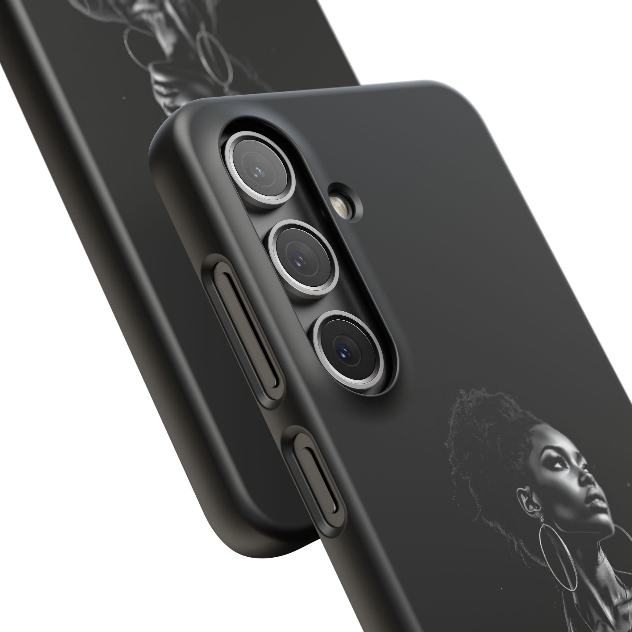 Phone Case — "Long Haul Loyalty" Black Portrait Snap Case