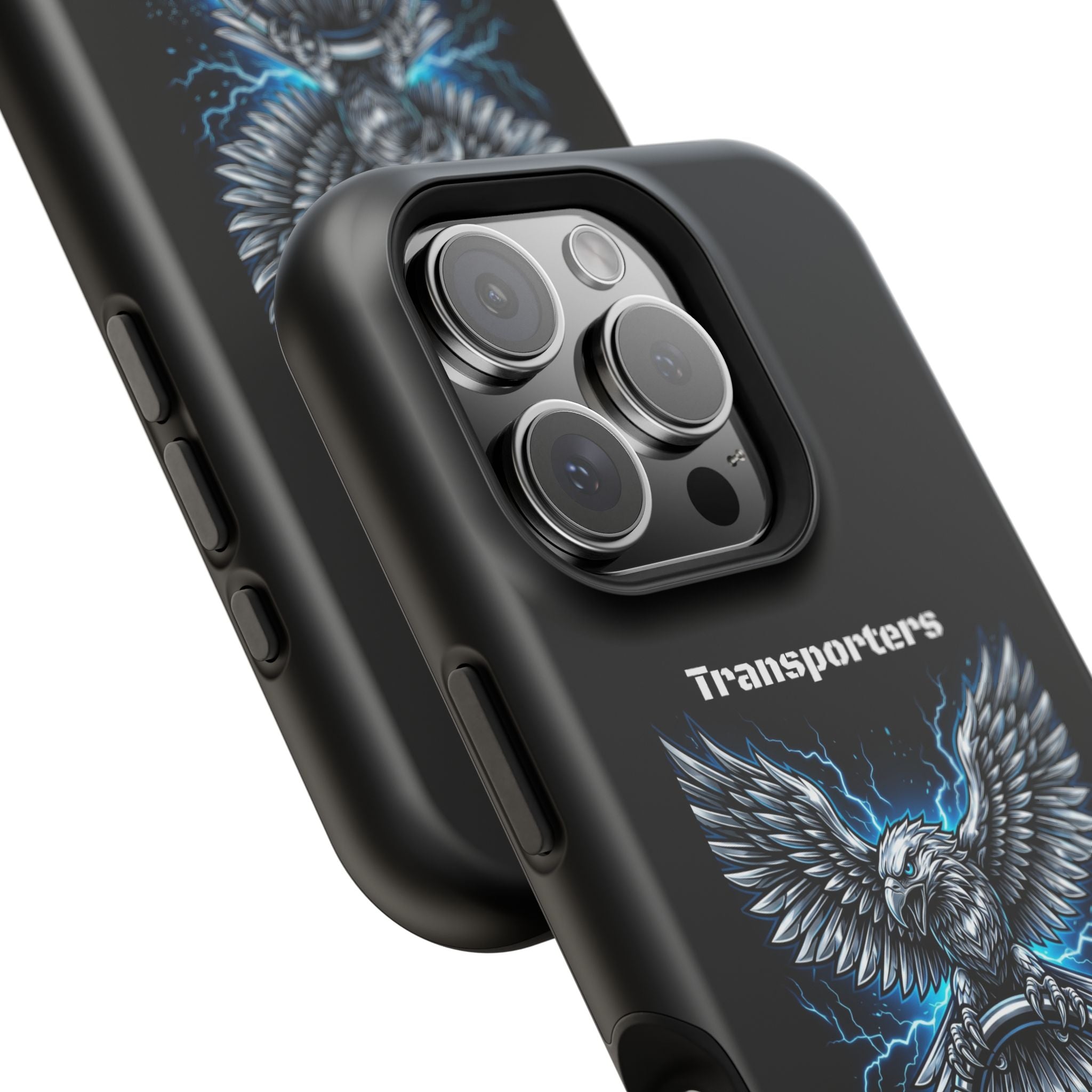 Electric Raven Magnetic Phone Case — Impact‑Resistant Protective Cover