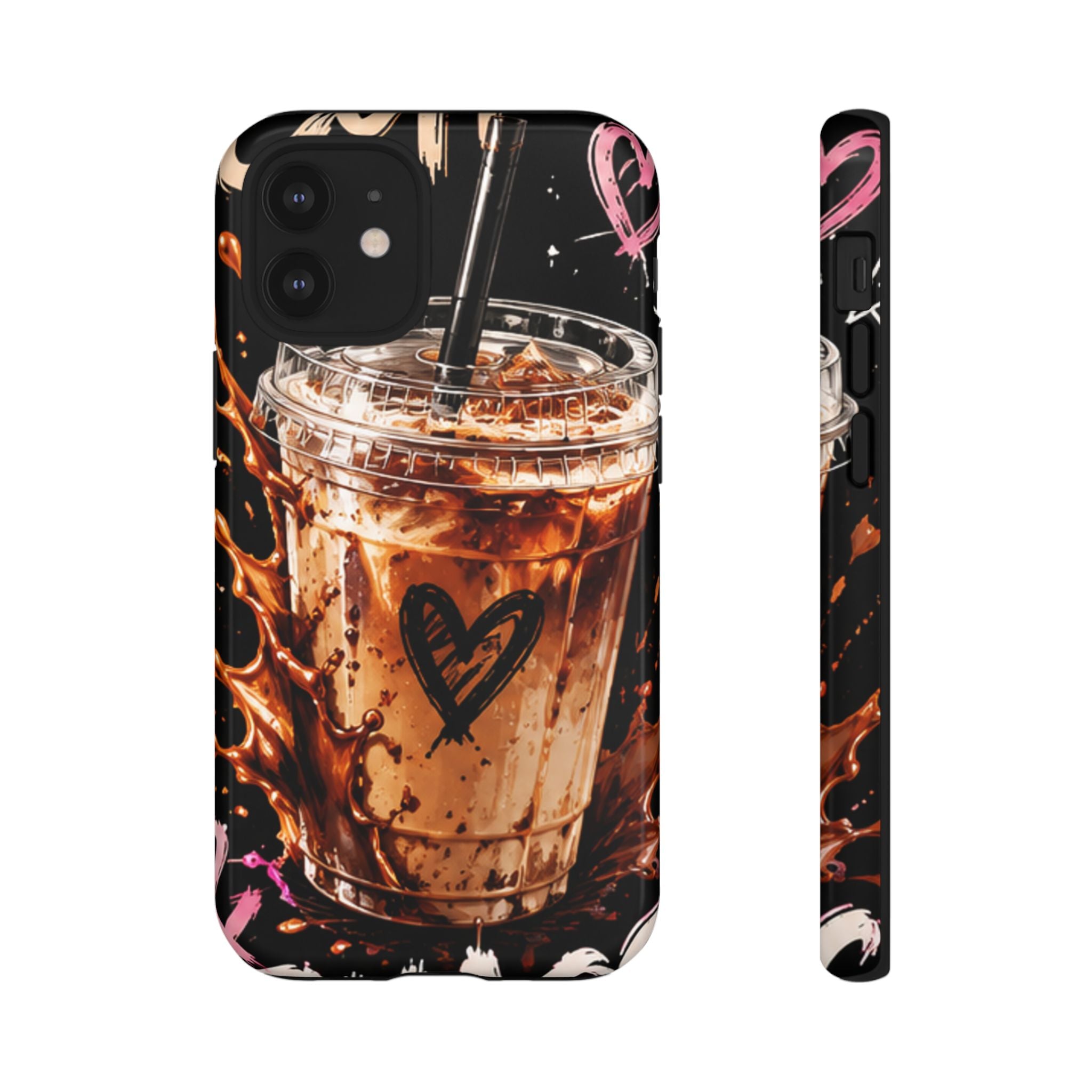 Iced Coffee Phone Case – 'Iced Coffee latte: Stylish Protective Case