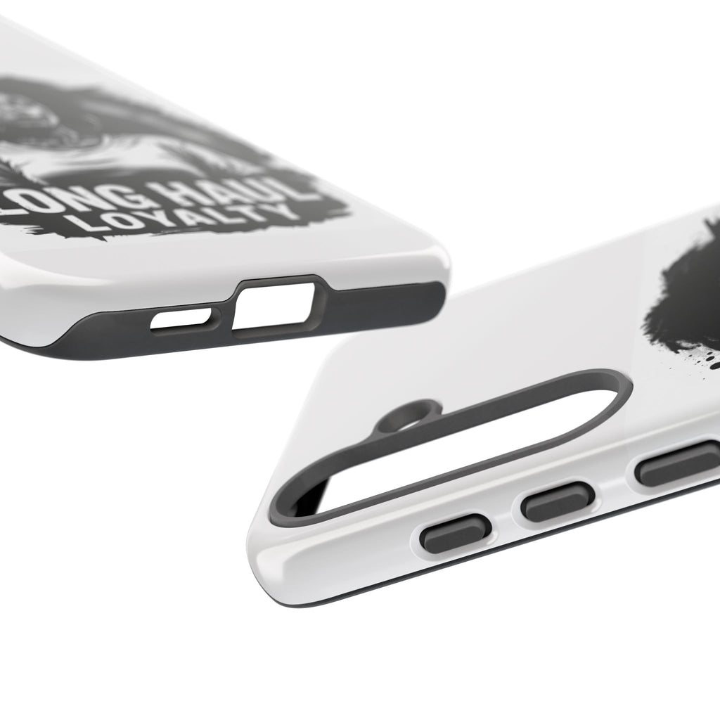 Phone Case — "Long Haul Loyalty" Black & White Portrait Protective Case