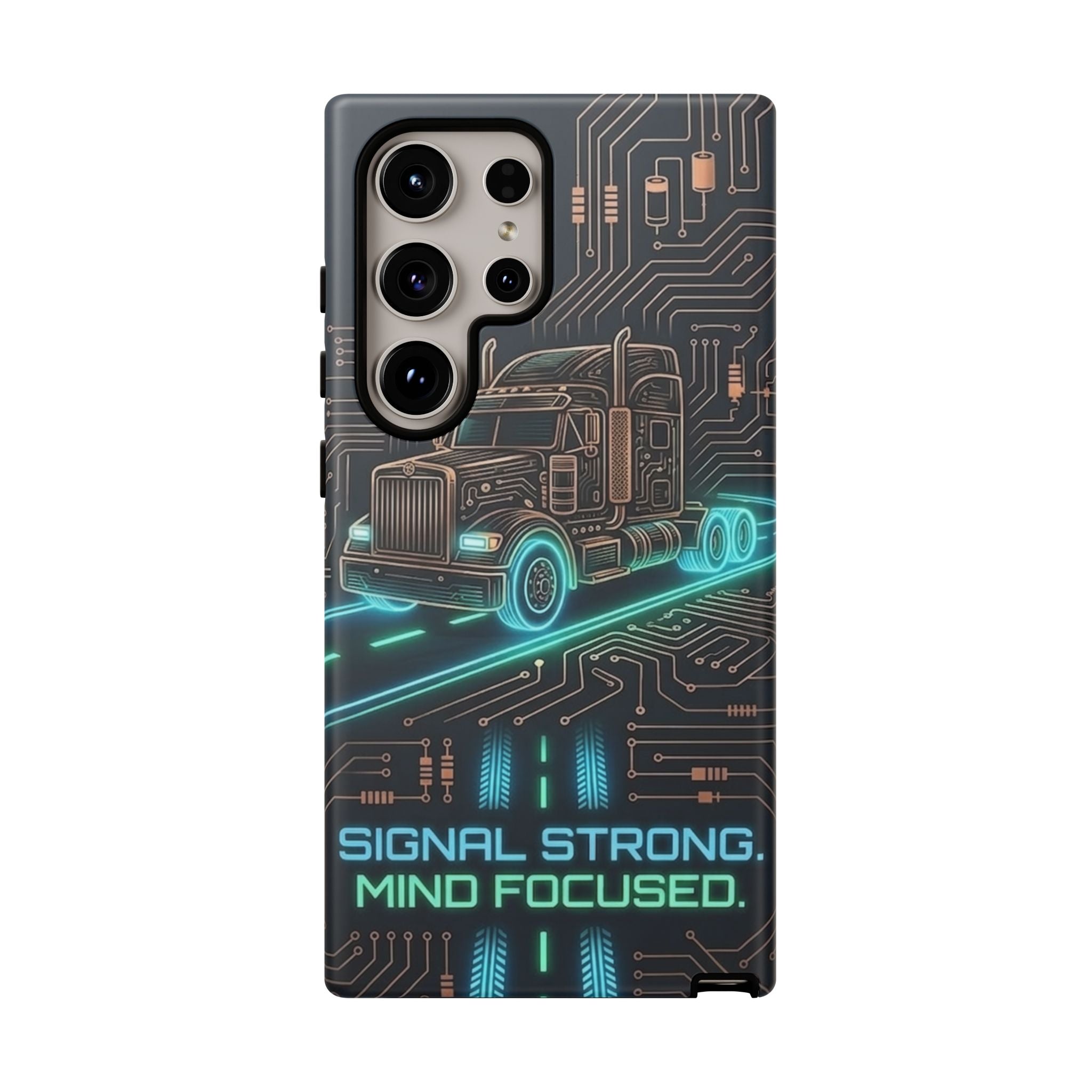 Diesel Warrior Truck Phone Case — Heavy-Duty Trucker iPhone Cover