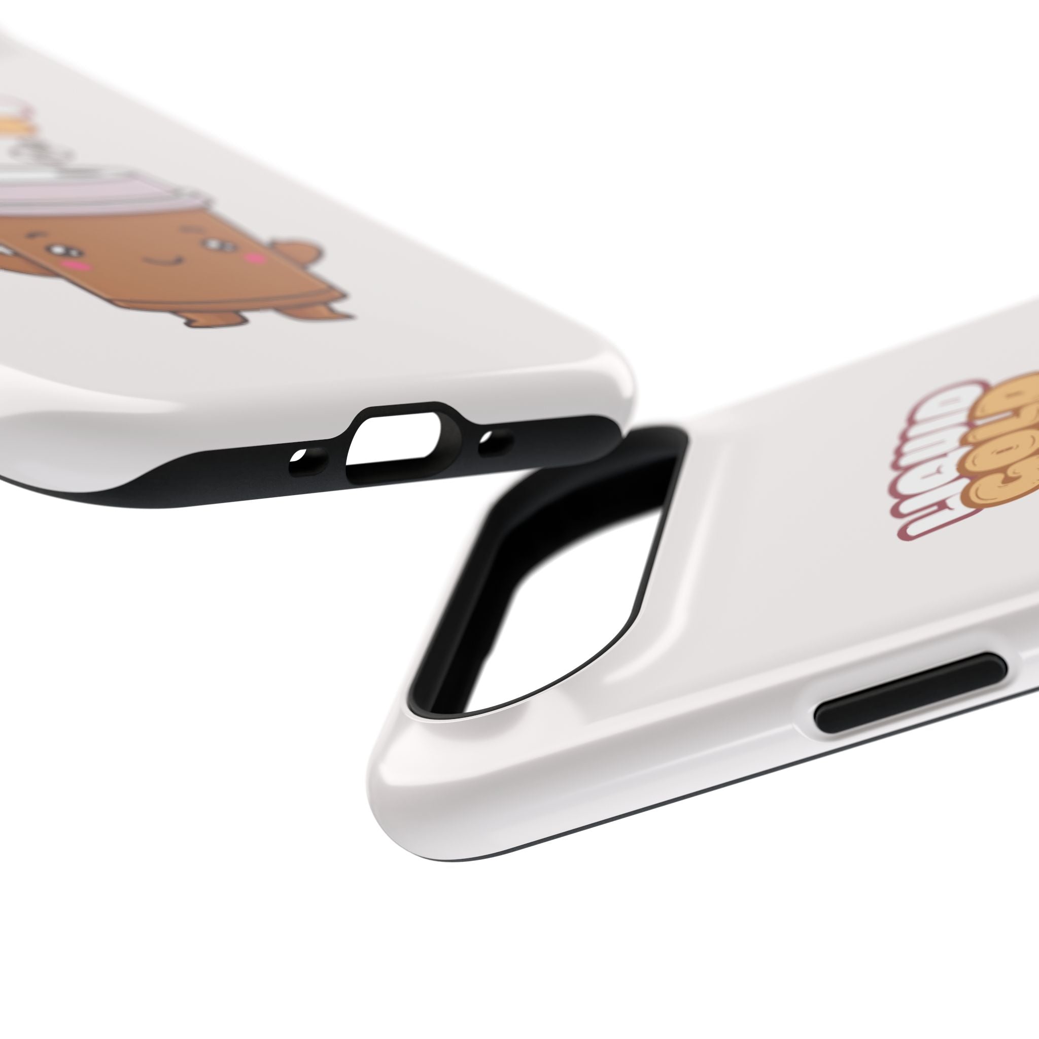 Coffee Cup Phone Case – “Liquid Gold” Cute Kawaii Espresso Impact-Resistant Case