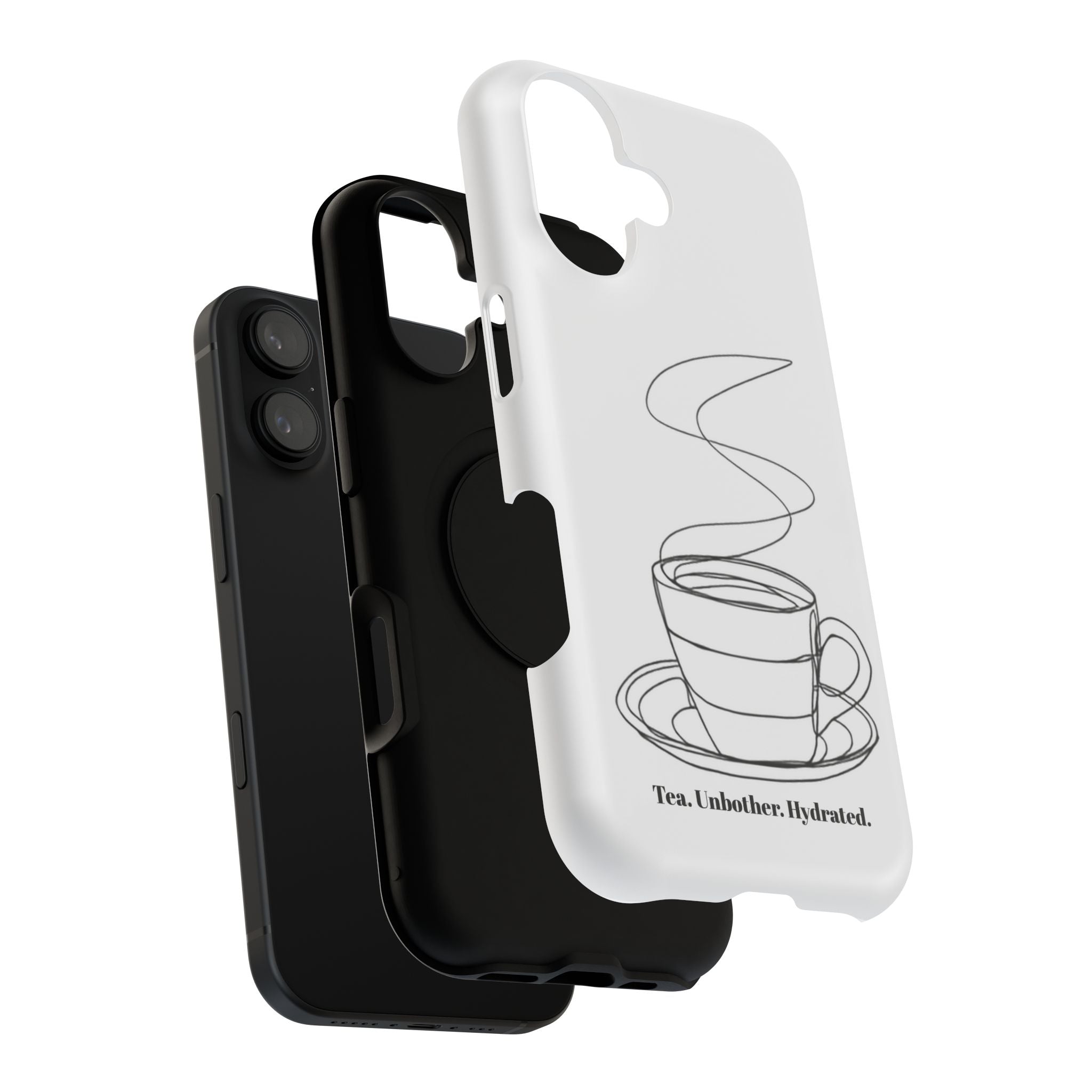 Tea Unbothered Hydrated Phone Case — Impact-Resistant