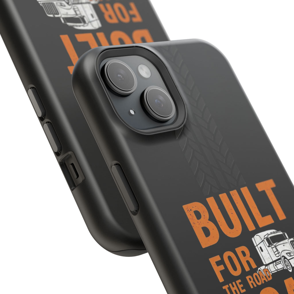 Phone Case — "Built for the Road" Truck Tire-Track Impact-Resistant Case