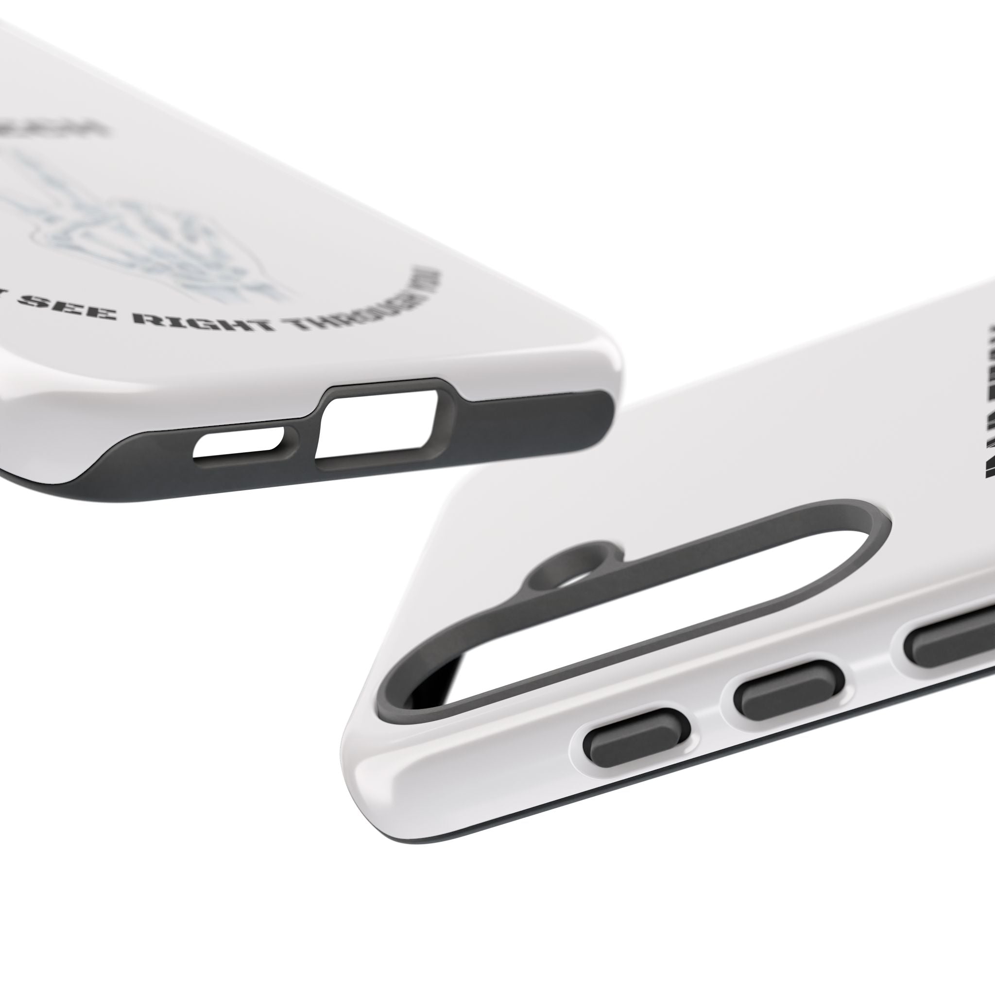 Rad Tech Phone Case — Skeleton Hand "I See Right Through You" X-ray Technician Gift
