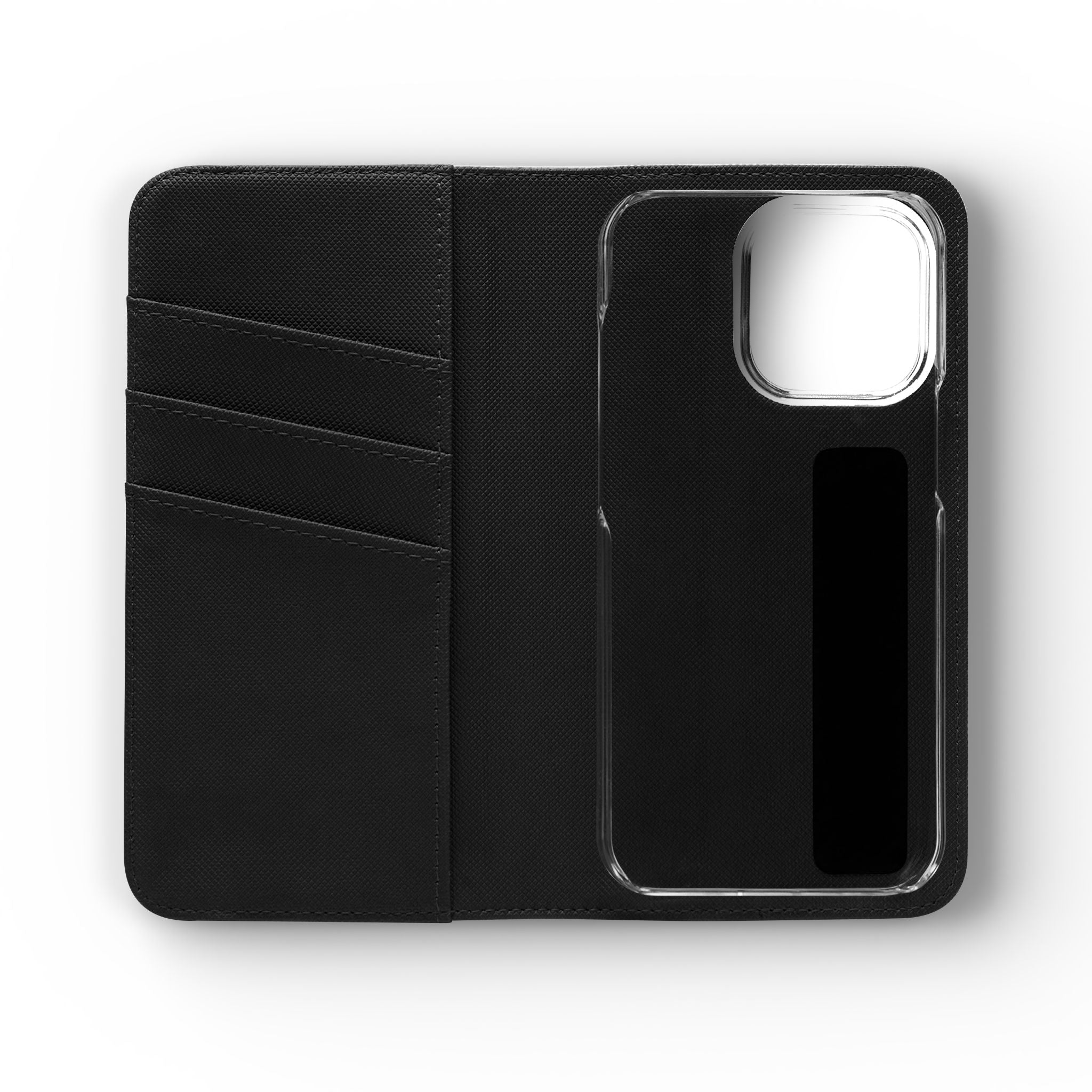Coffee Quote Flip Phone Case — "Before we begin our conversation, let me grab my coffee."