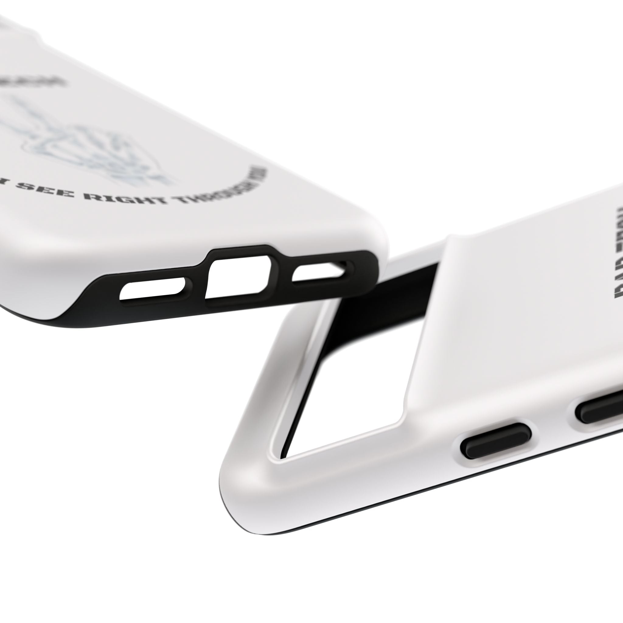 Rad Tech Phone Case — Skeleton Hand "I See Right Through You" X-ray Technician Gift