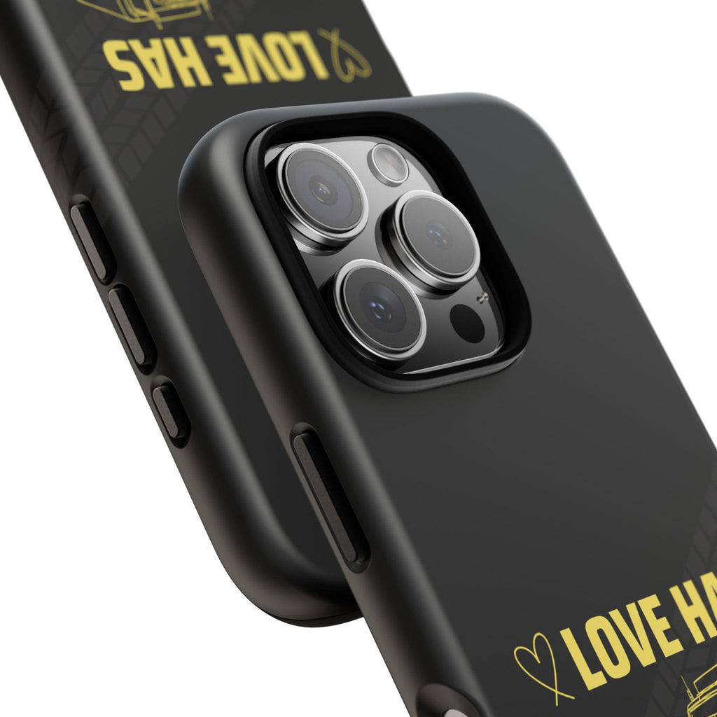 Love Has No Odometer Phone Case — Trucker Romance Protective Cover