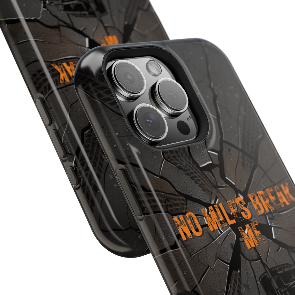 Phone Case — Fiery Semi Truck Magnetic Impact-Resistant Case