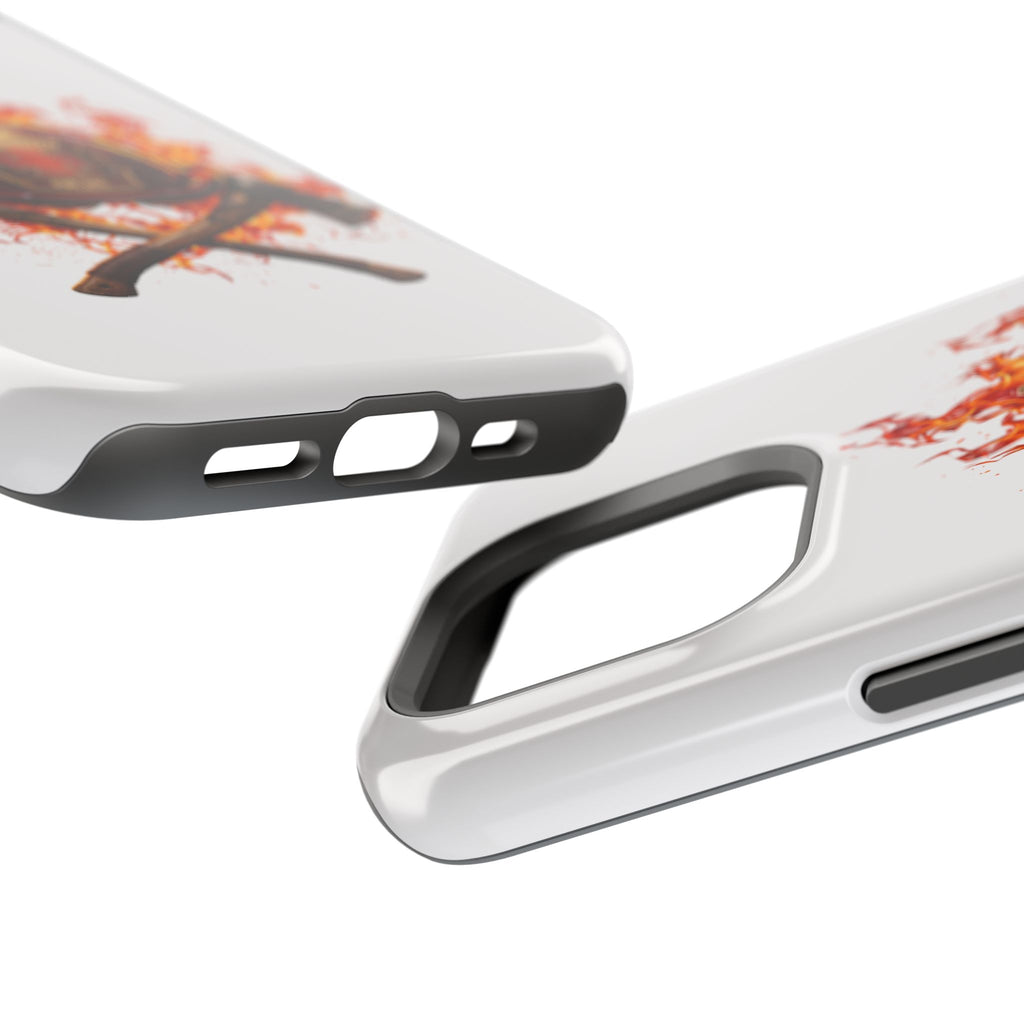 Firefighter Helmet Flames Phone Case — Station 117 Magnetic Impact-Resistant Case