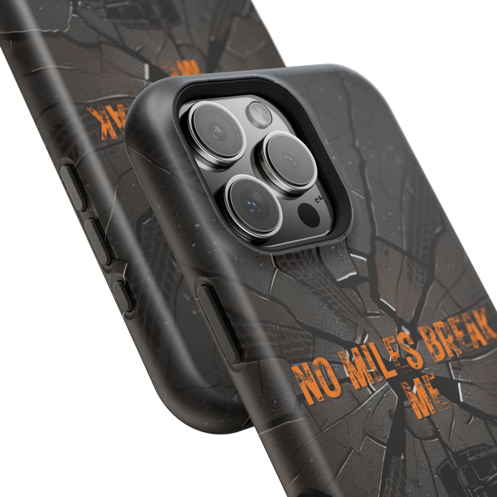 Phone Case — Fiery Semi Truck Magnetic Impact-Resistant Case