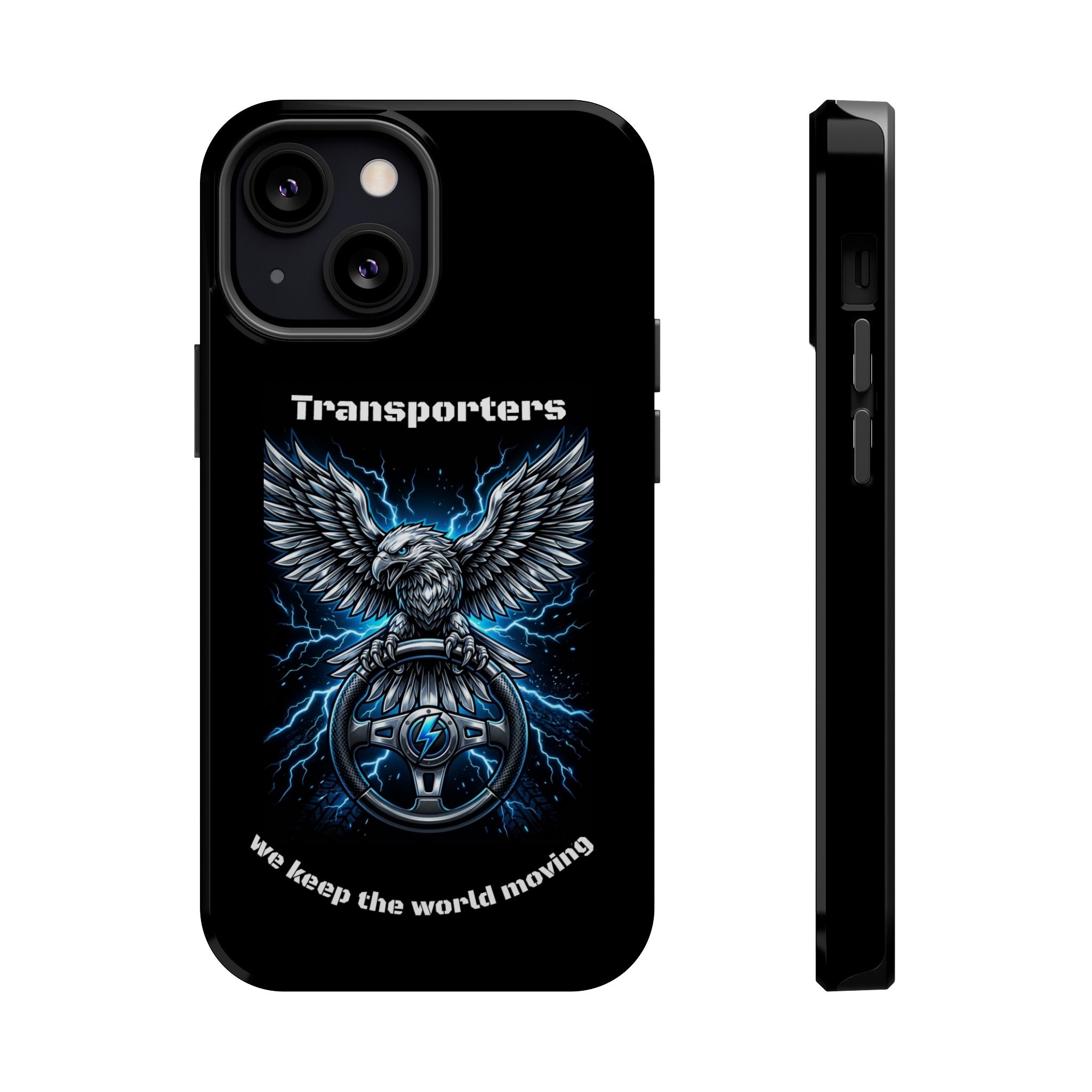 Electric Raven Magnetic Phone Case — Impact‑Resistant Protective Cover