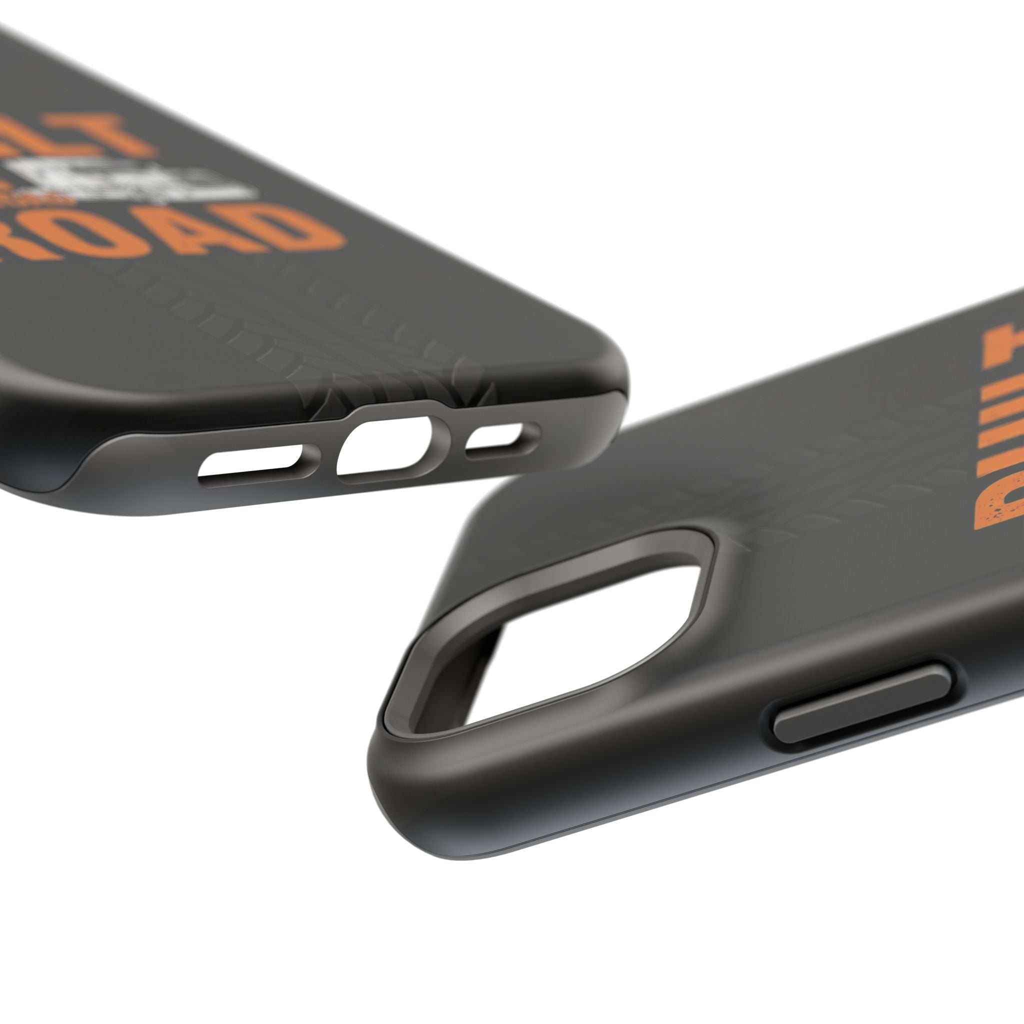 Phone Case — "Built for the Road" Truck Tire-Track Impact-Resistant Case