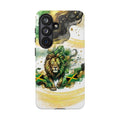 Reggae Lion Phone Case — Jamaican Flag Rasta Art Tough Phone Cover
