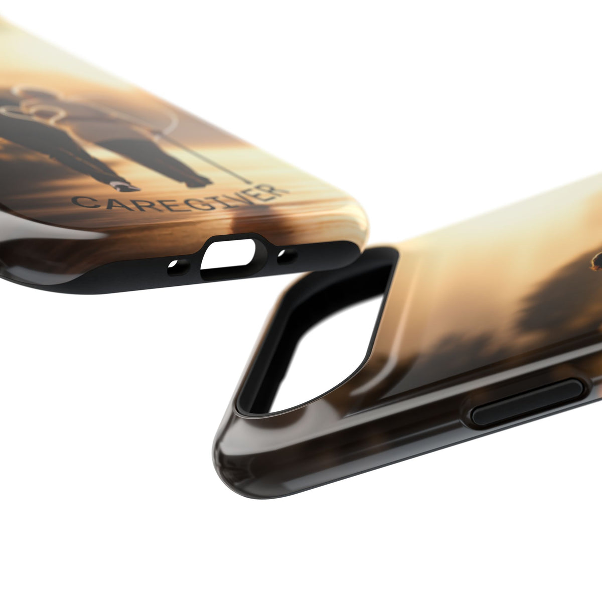 Caregiver Phone Case — Impact-Resistant Protective Case with Heart Design