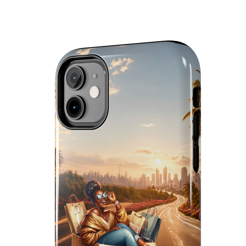 Sunset Roadtrip Tough Phone Case — Relaxed Traveler Design