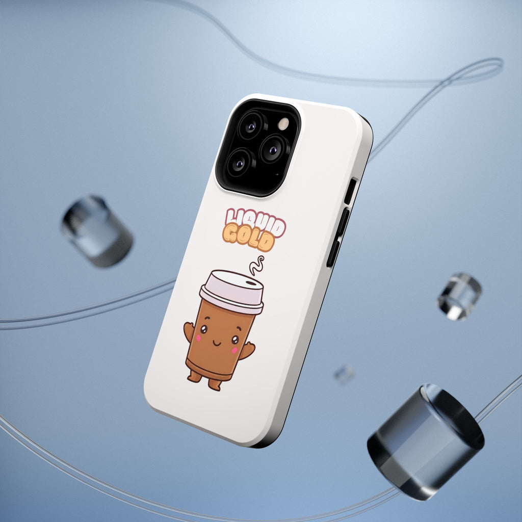 Coffee Cup Phone Case – “Liquid Gold” Cute Kawaii Espresso Impact-Resistant Case