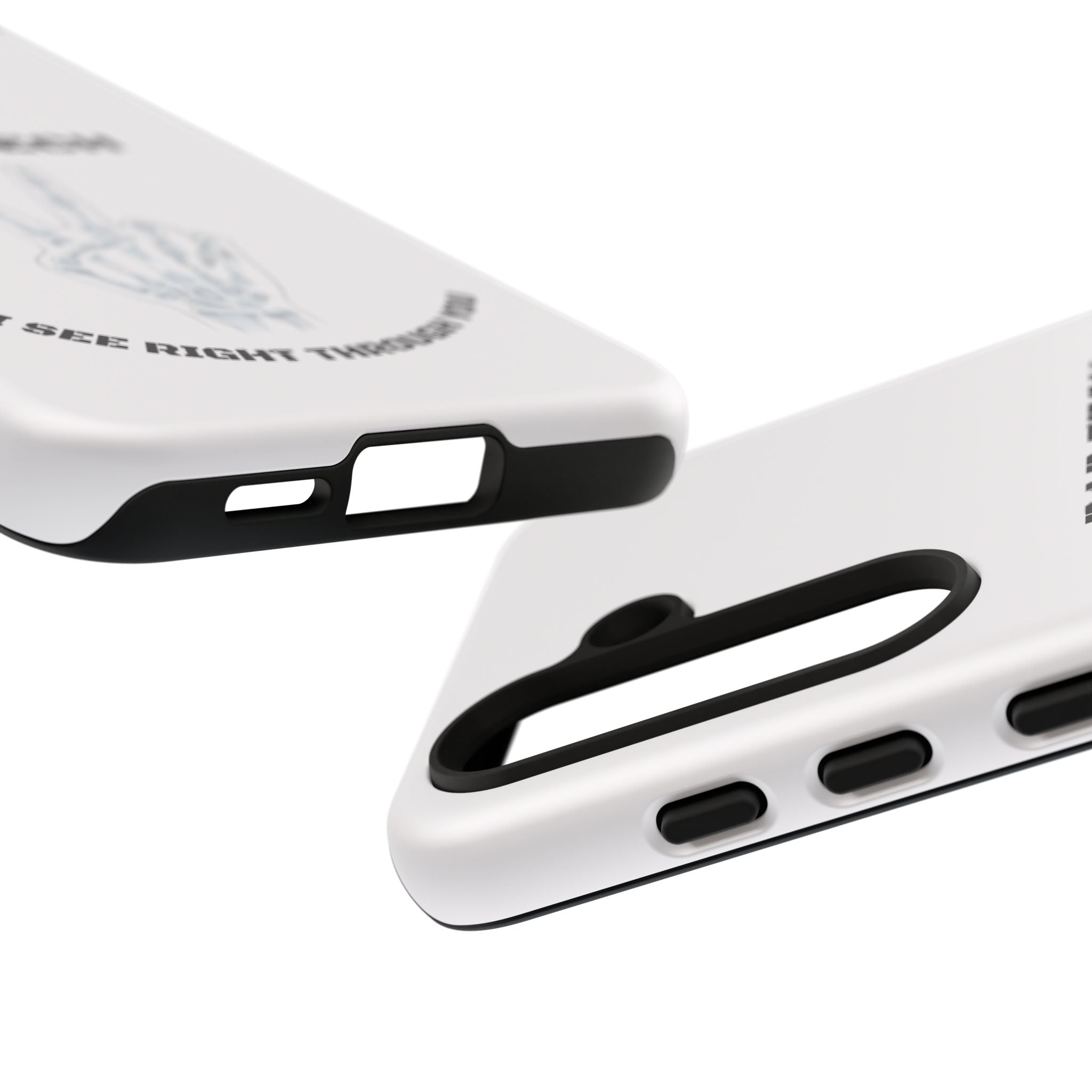 Rad Tech Phone Case — Skeleton Hand "I See Right Through You" X-ray Technician Gift