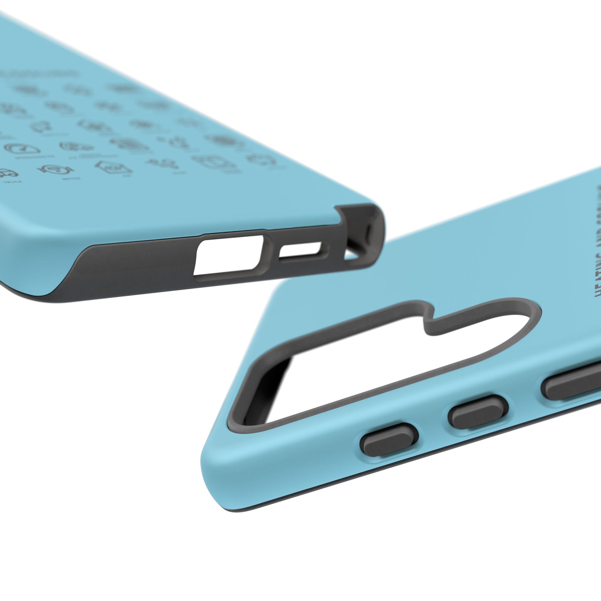 Heating and Cooling Icons Phone Case – HVAC Technician Protective Phone Cover