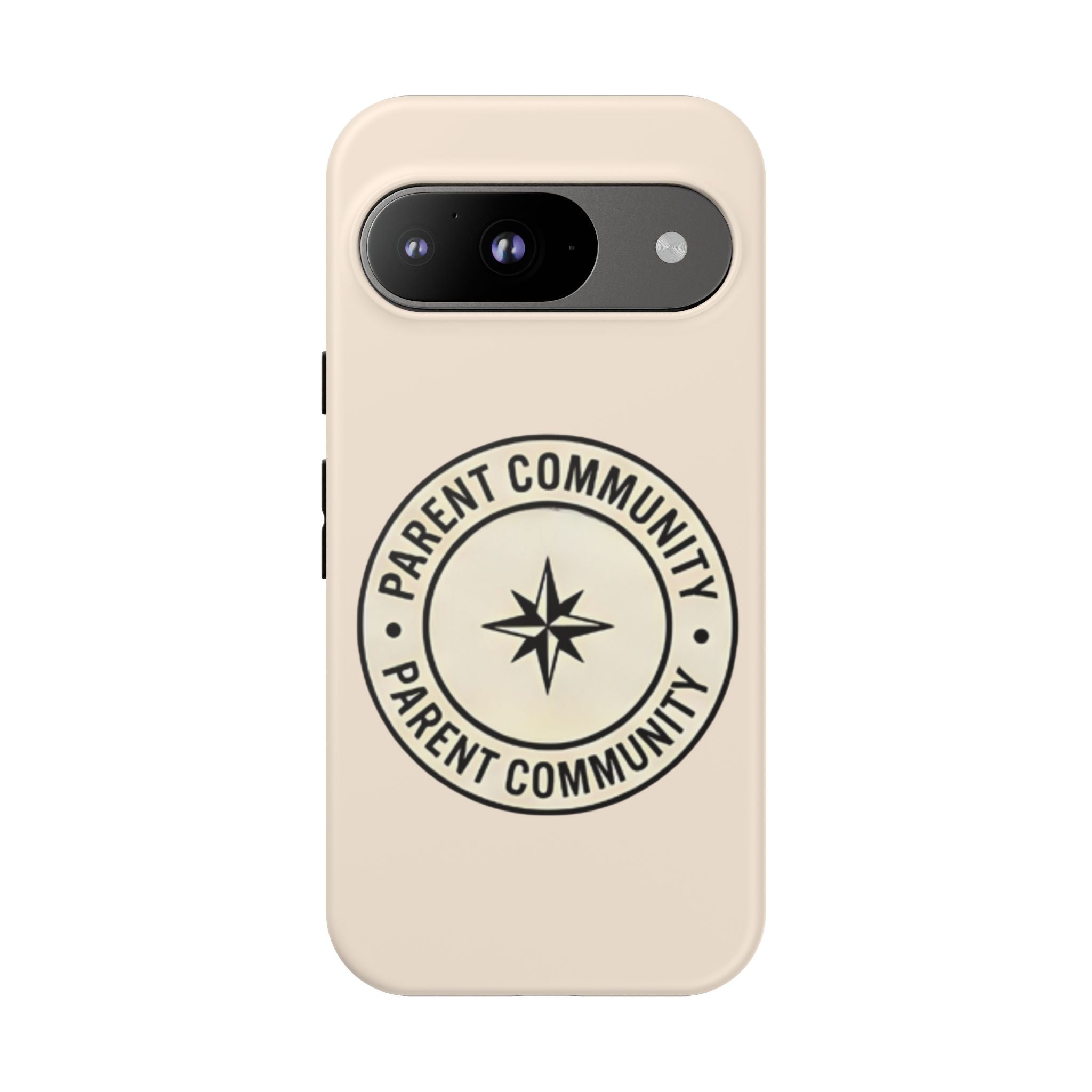 Parent Community Tough Phone Case — Durable Compass Logo Protective Cover