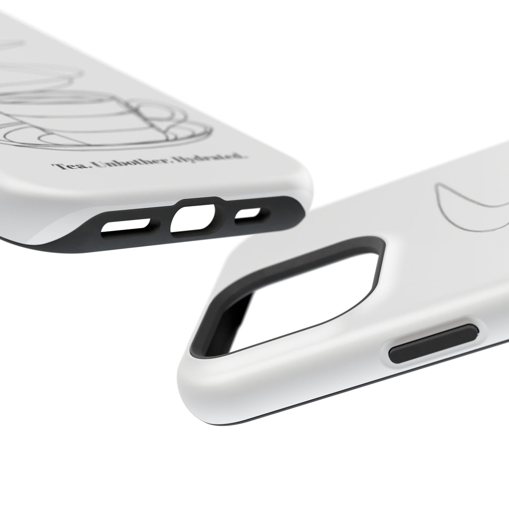 Tea Unbothered Hydrated Phone Case — Impact-Resistant
