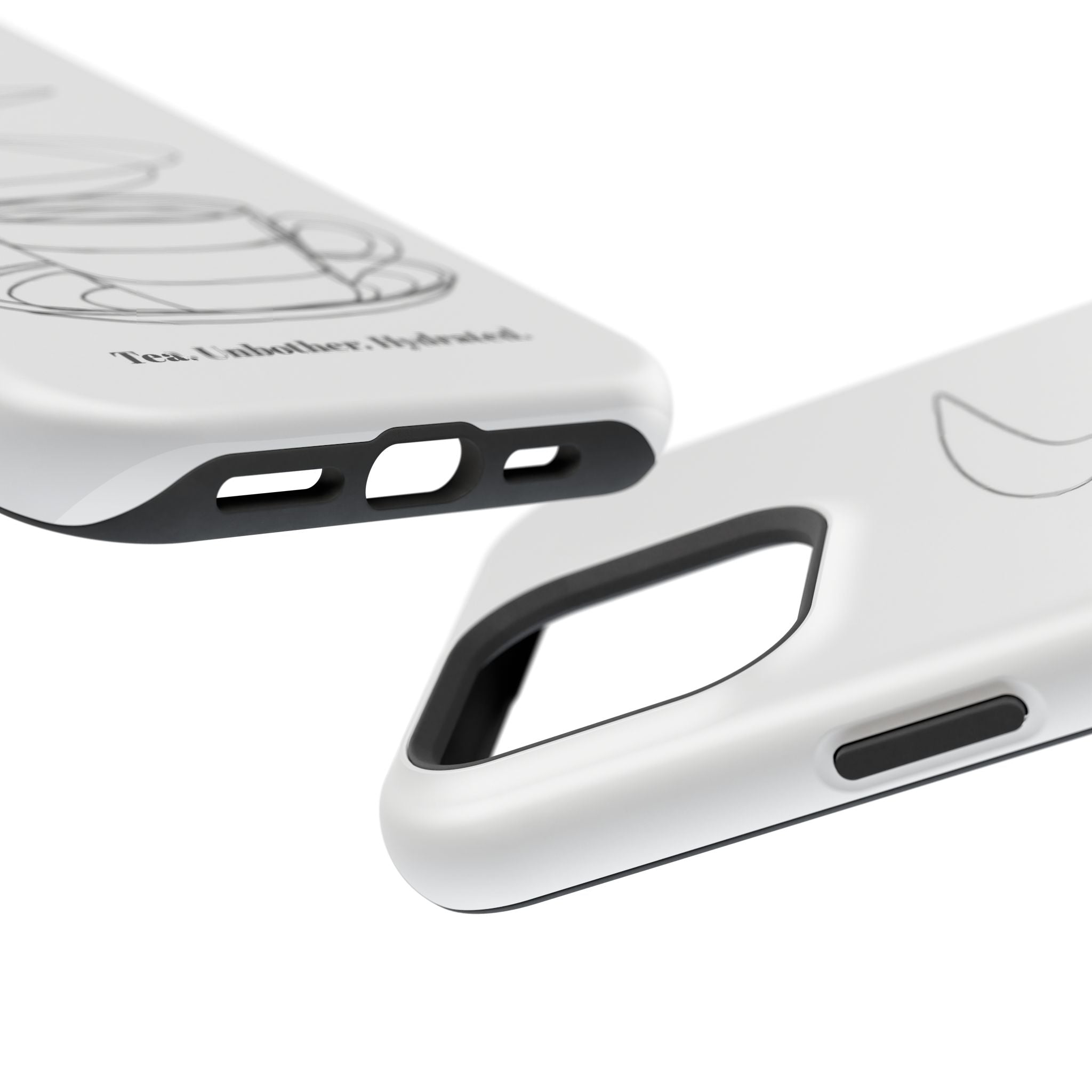 Tea Unbothered Hydrated Phone Case — Impact-Resistant