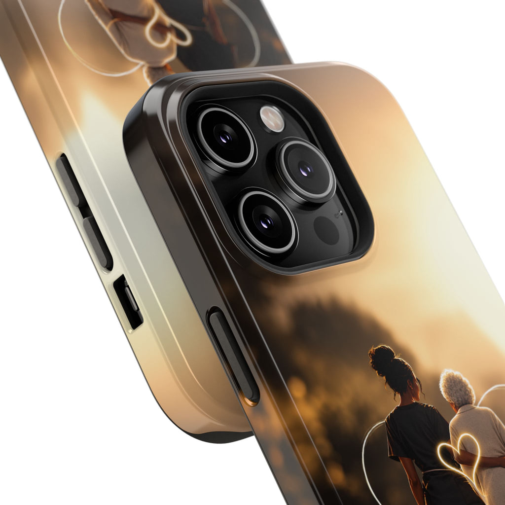 Caregiver Phone Case — Impact-Resistant Protective Case with Heart Design