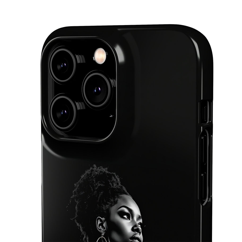 Phone Case — "Long Haul Loyalty" Black Portrait Snap Case